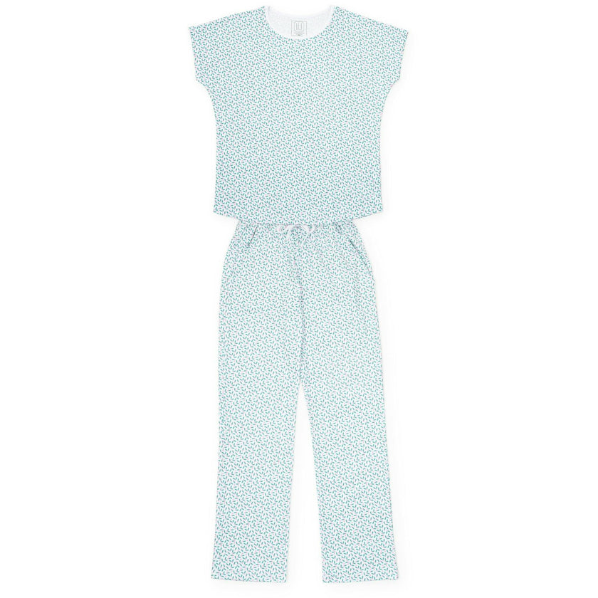 Marcia Women's Pajama Pant Set - Holly Holiday