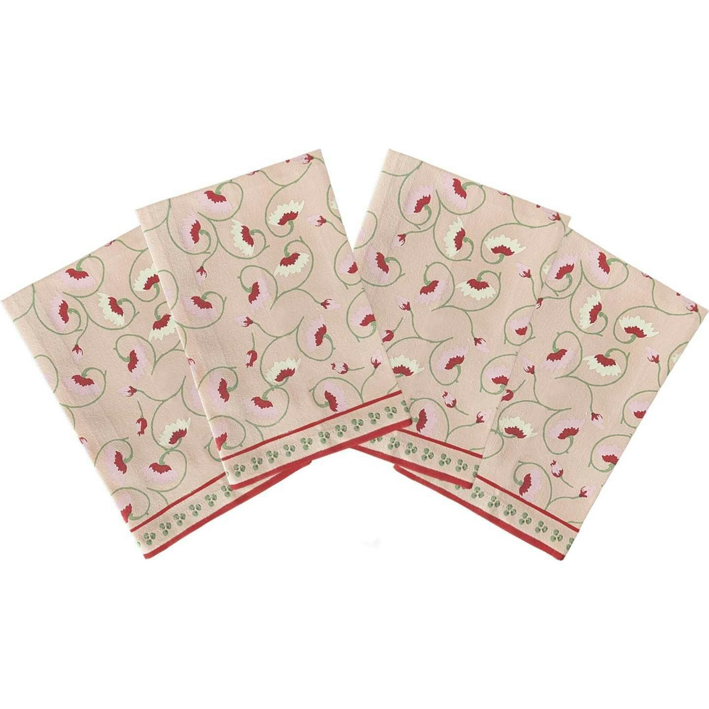 La Leccia Napkin (Set of 4) in Light Pink
