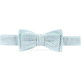 Classic Seersucker Bow Tie, Green