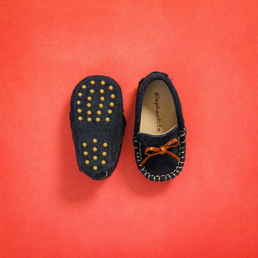 Baby Driver Loafer | Blue Suede