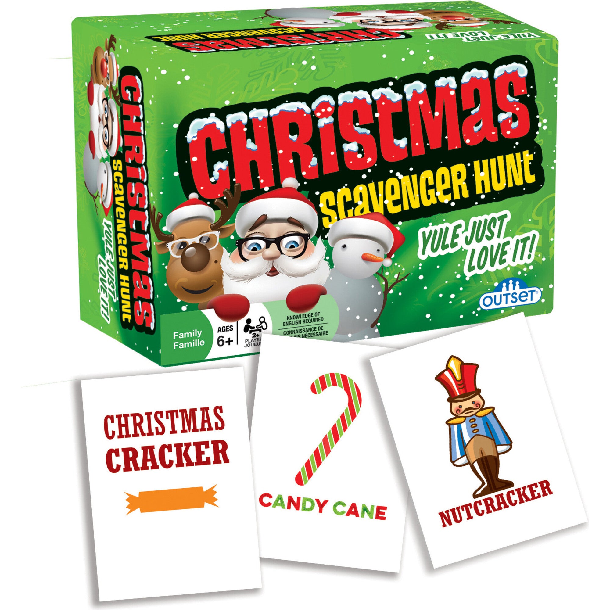 Outset Media Christmas Scavenger Hunt Game - Yule Just Love It!