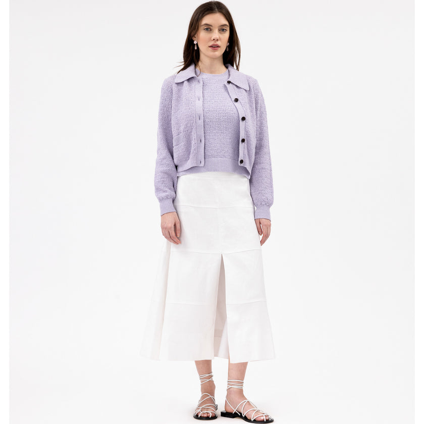 Veronica Cardigan, Purple