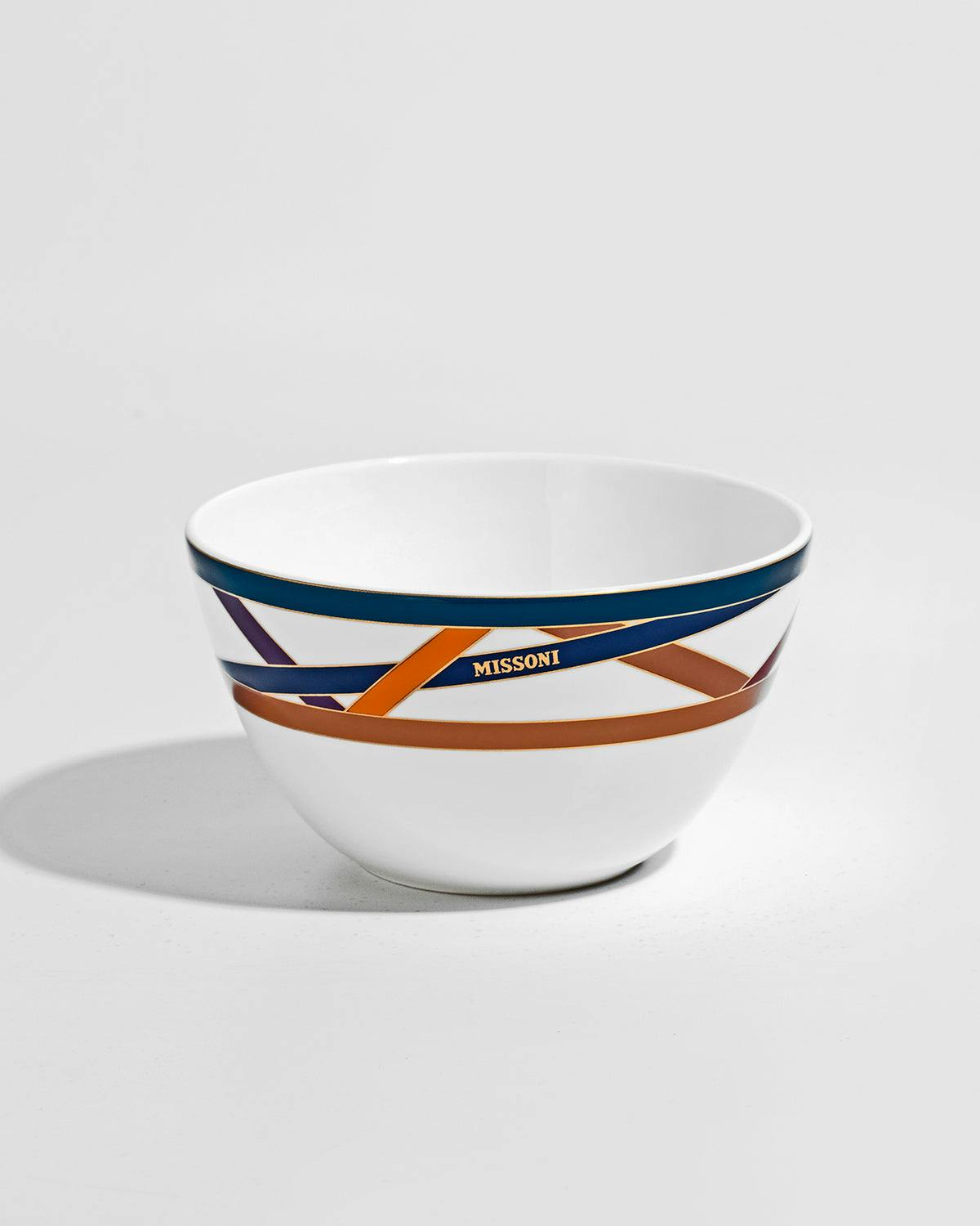 Rice Bowls NASTRI Set of 2  Multicolor diam. 4.5
