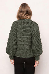 Erica Sweater in Emerald