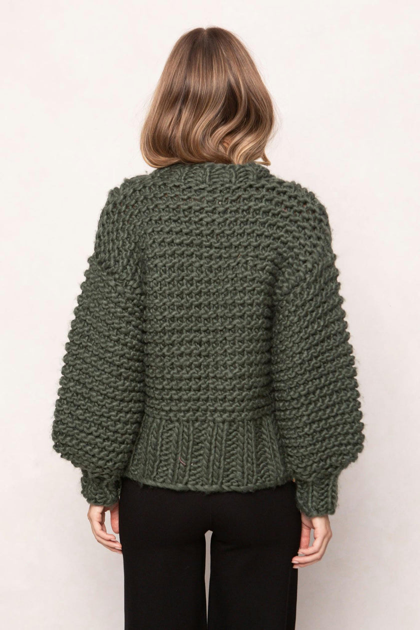 Erica Sweater in Emerald
