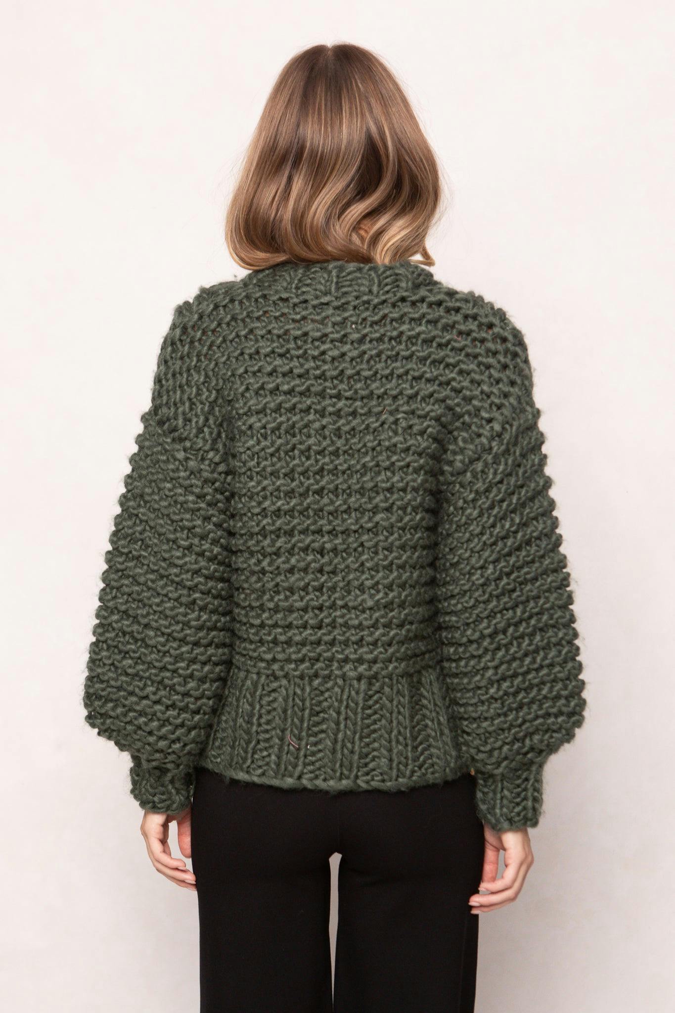 Erica Sweater in Emerald