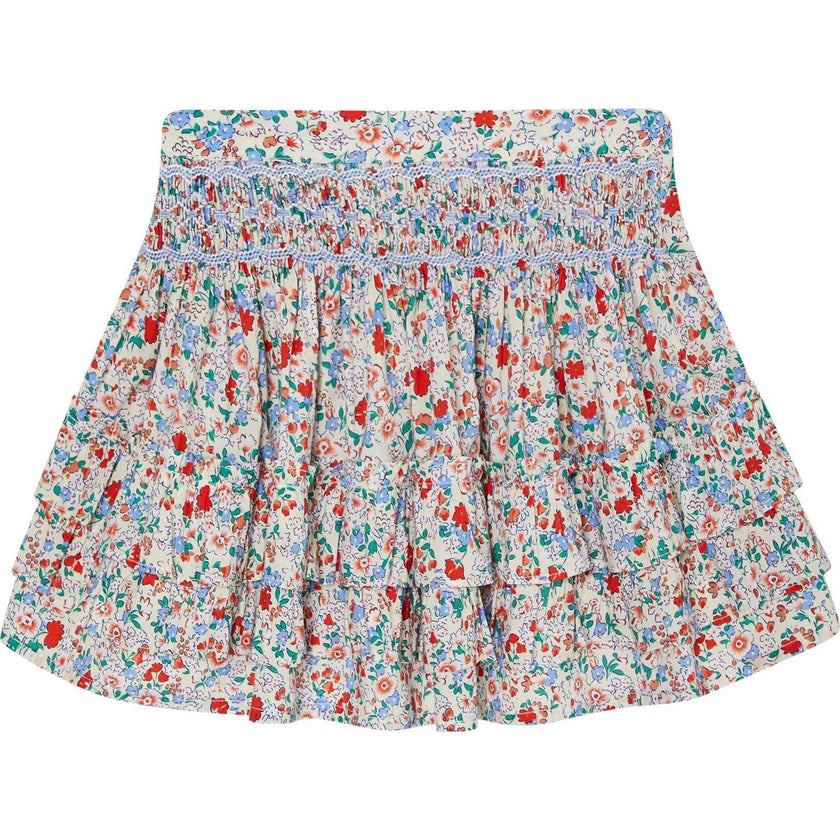 Hand-Smocked Ruffle Skirt Nancy