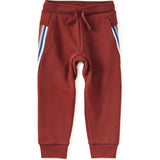 Stripe-Out Joggers, Brown