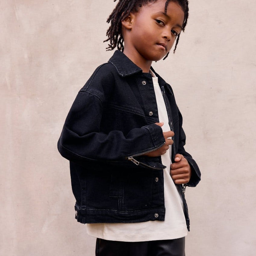 Denim Jacket (Modern Trucker Style)