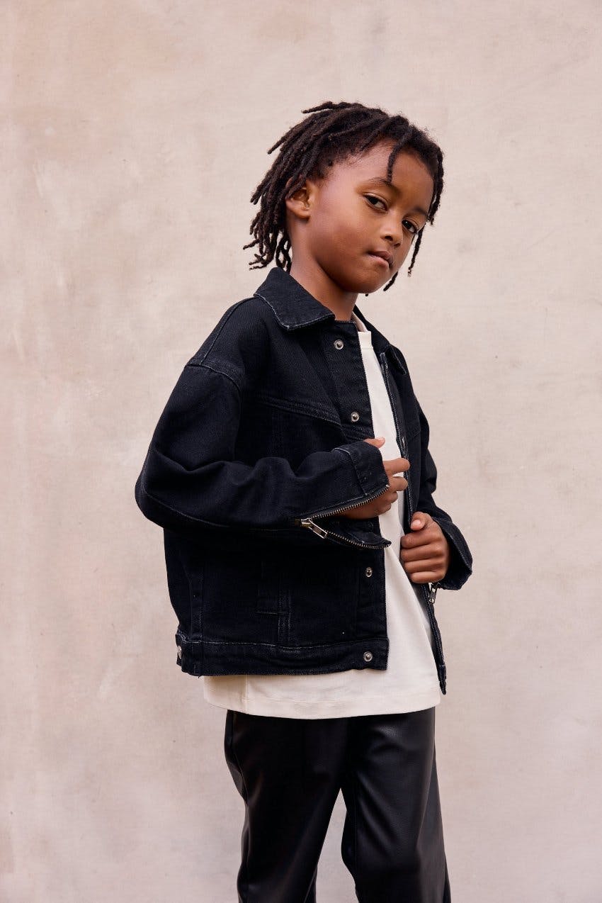 Denim Jacket (Modern Trucker Style)