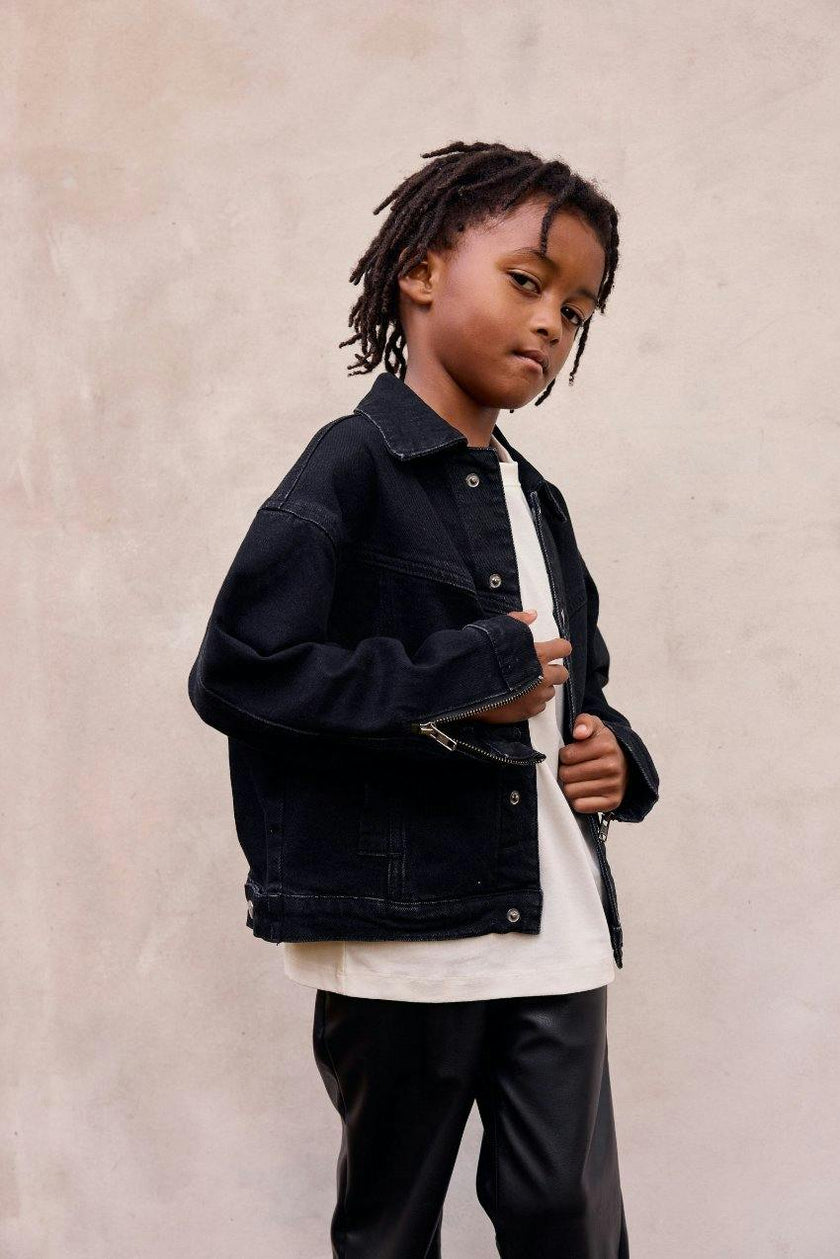 Denim Jacket (Modern Trucker Style)