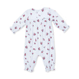 Alyssa Floral - Smocked Long Sleeve Romper