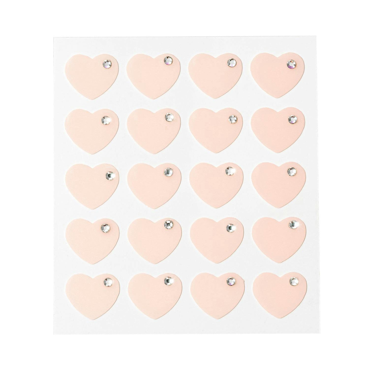Hydrocolloid & Tea Tree Oil Acne Patch Rhinestone Heart Duo
