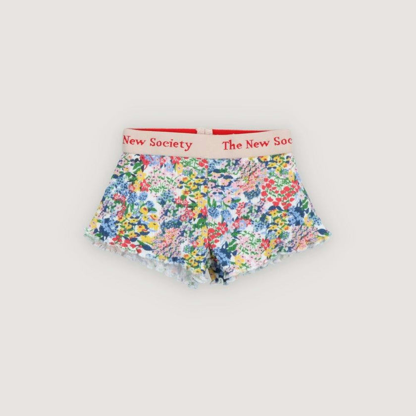 Tns Rib Baby Short Verbena Print