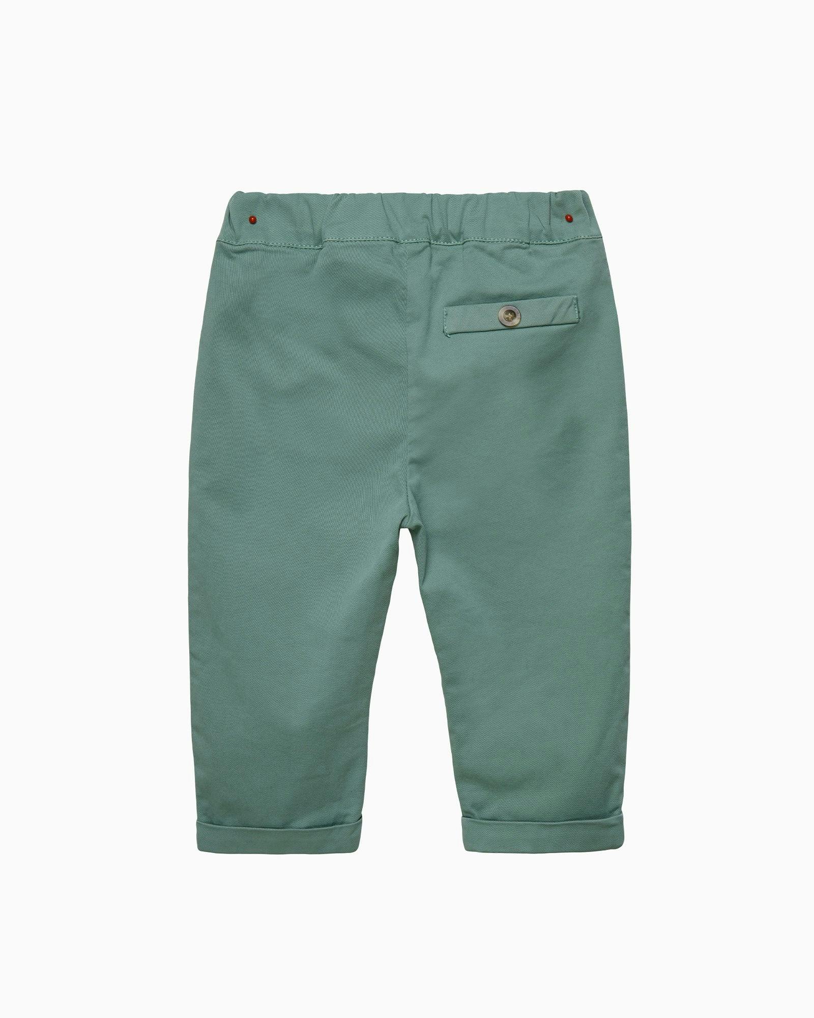 Baby Jacob Trousers in Sage