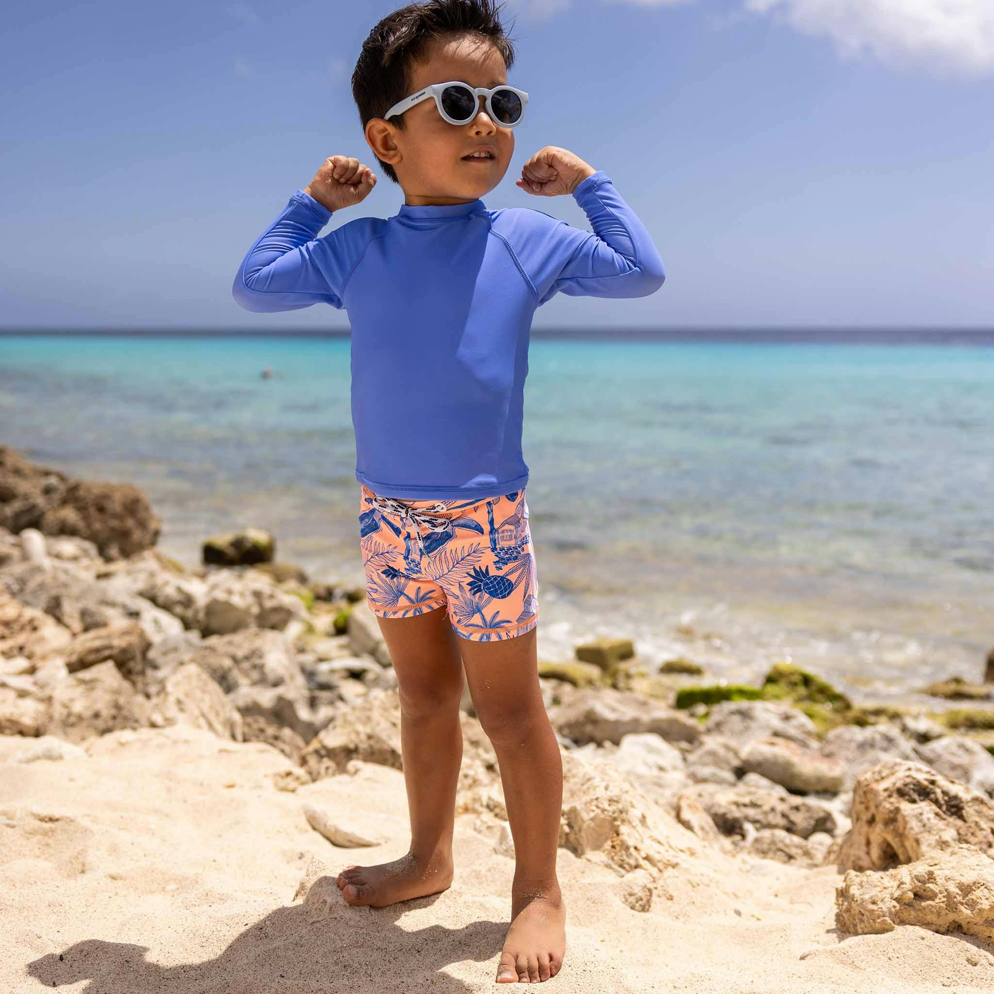 UPF50+ Sustainable Long Sleeve Rashguard & Short Set