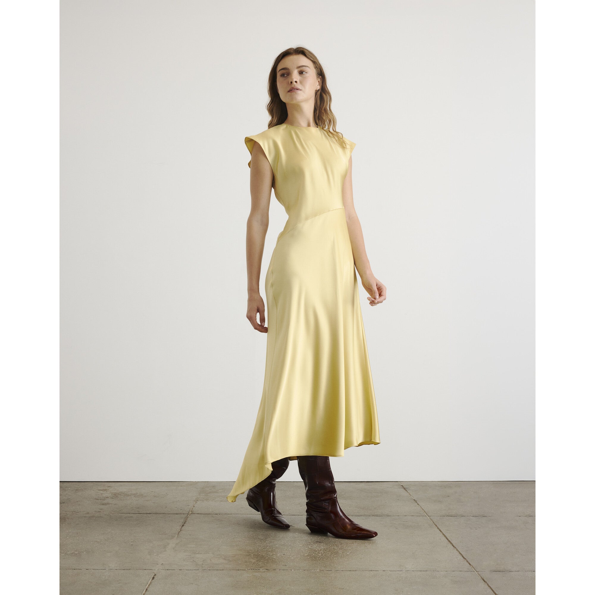 Violeta Dress, Yellow