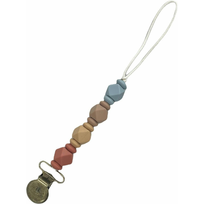 Petite Jewel Pacifier & Toy Clip