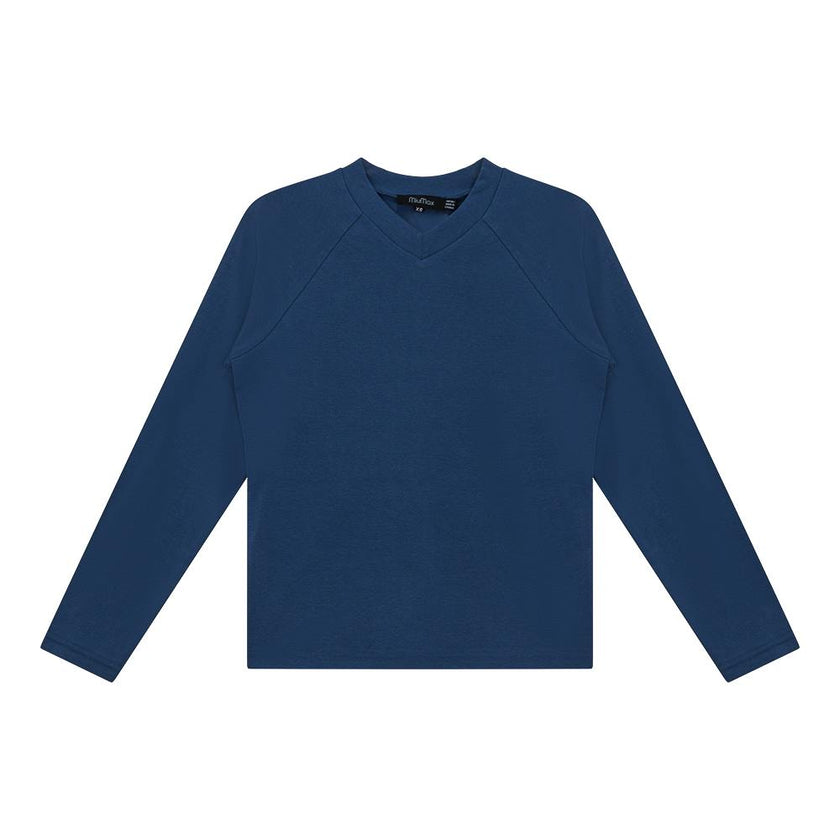 V Neck Raglan Top