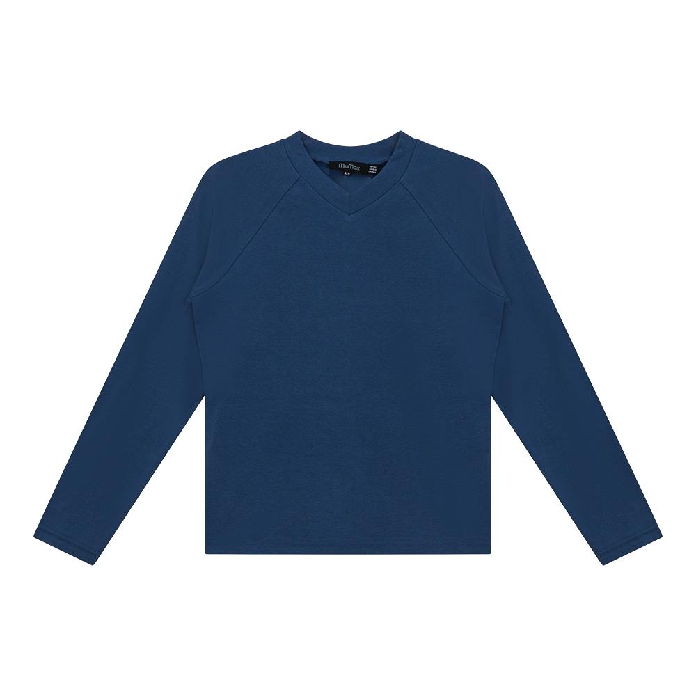 V Neck Raglan Top