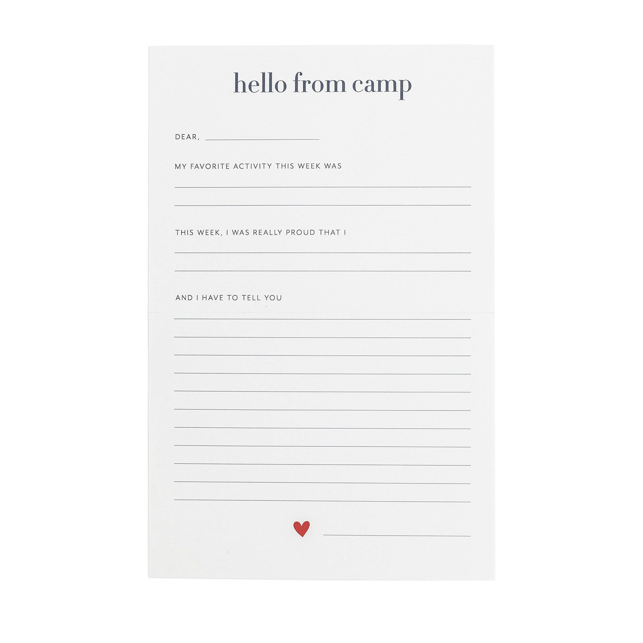Camp Notes