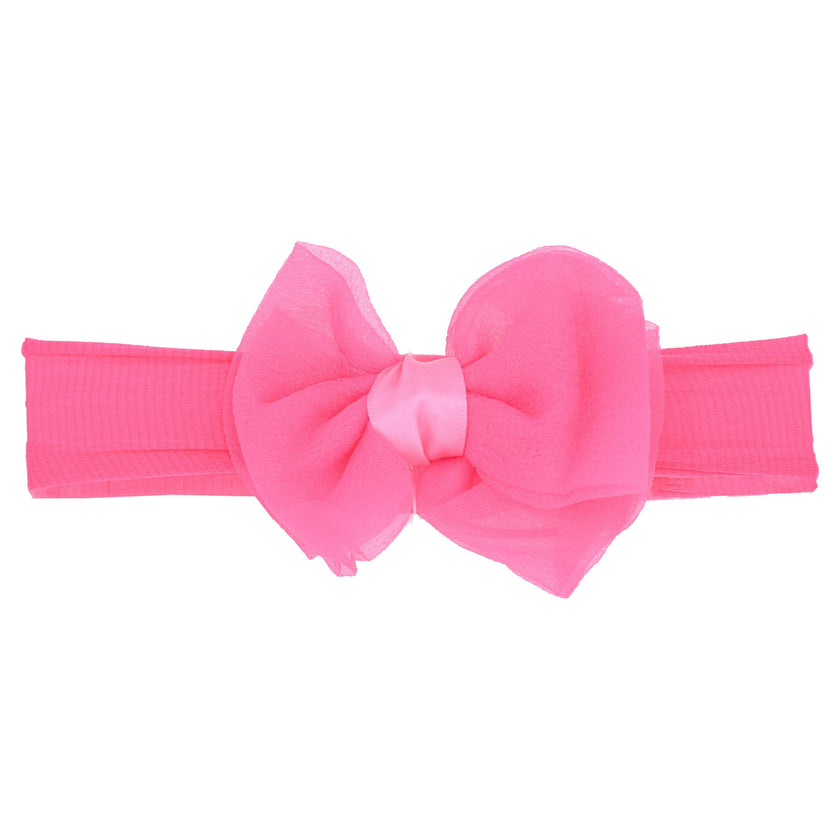 Multicolor Tulle Bow Headband