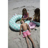 Gingham stars classic swim shorts