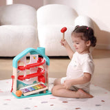 Hape: Melody Mansion Ball Run - Colorful Wooden Toy