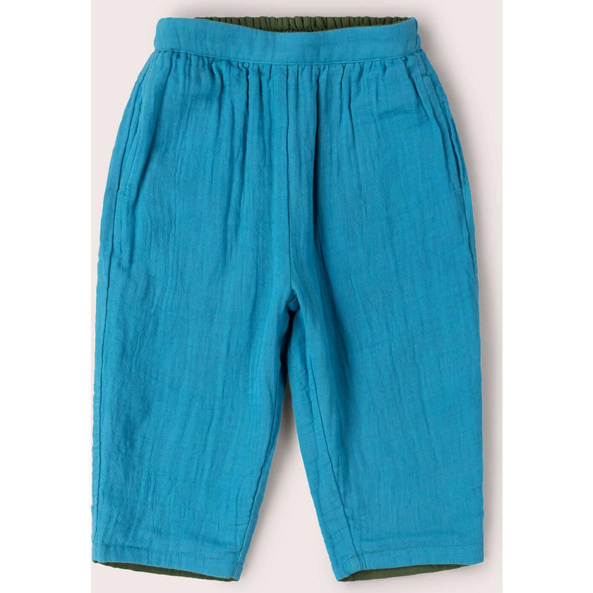 Blue Moon Reversible Trousers, Blue