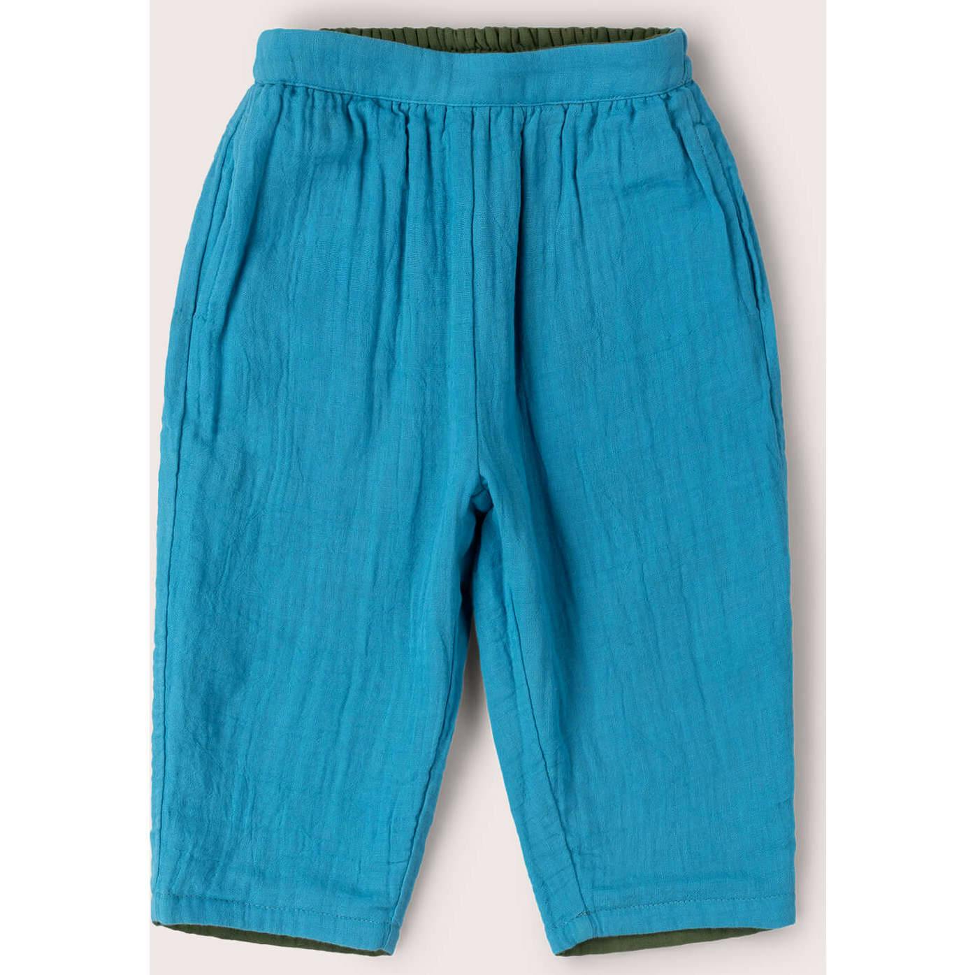Blue Moon Reversible Trousers, Blue