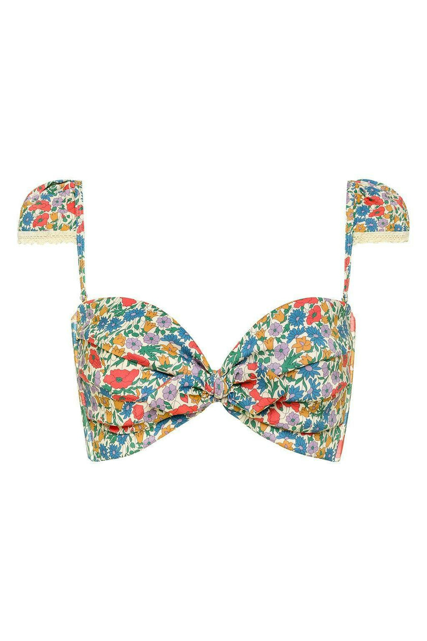 Cabana Bikini Top w/Trim