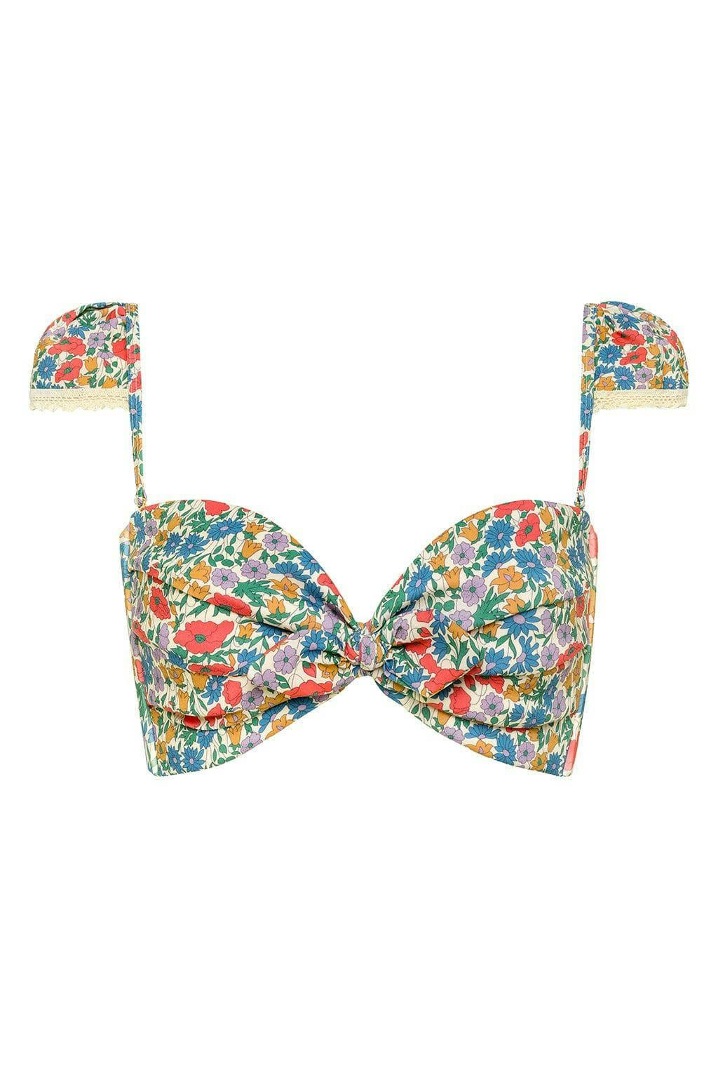 Cabana Bikini Top w/Trim