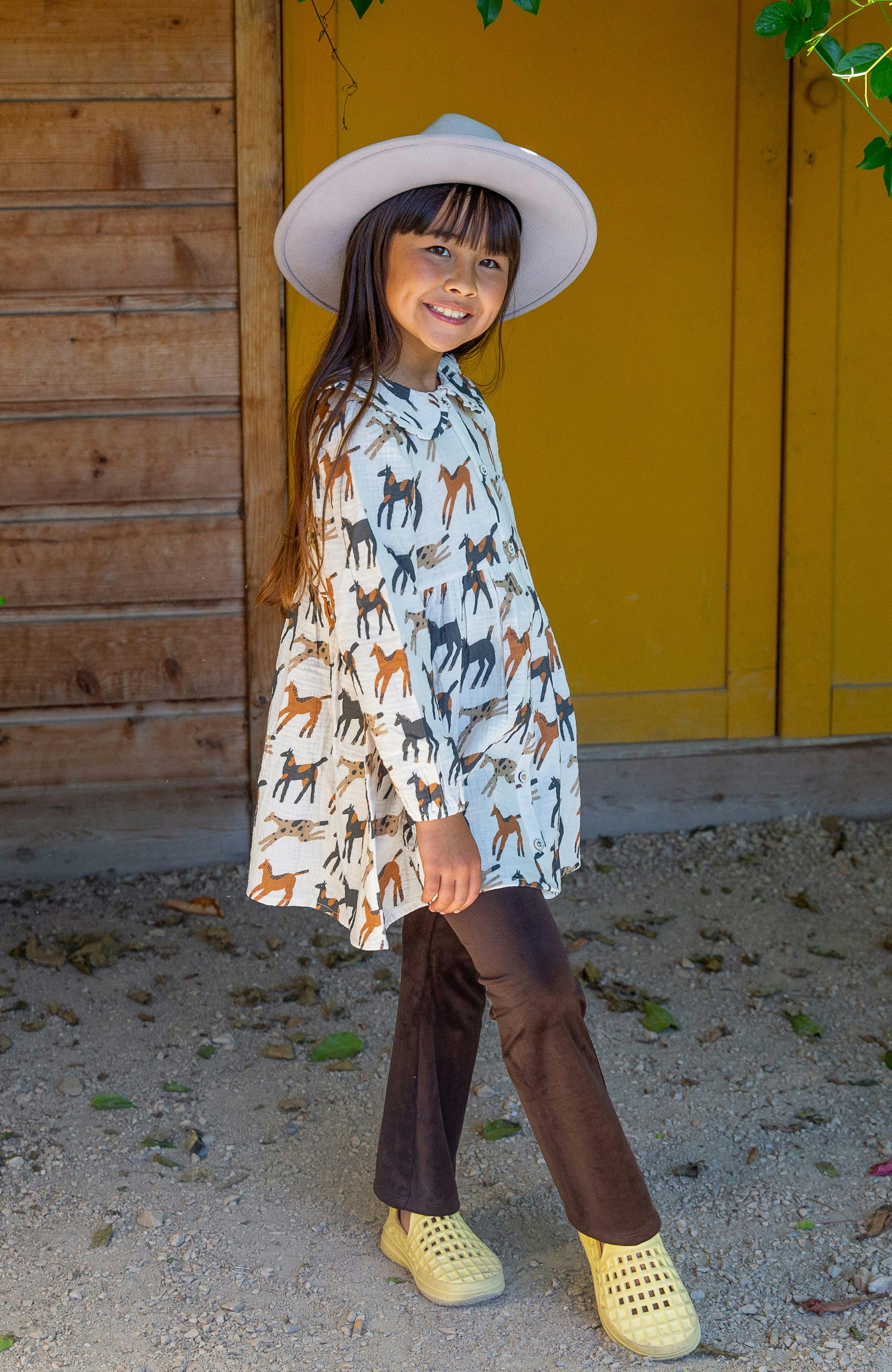 Giddy-Up Dolly Shirt Dress