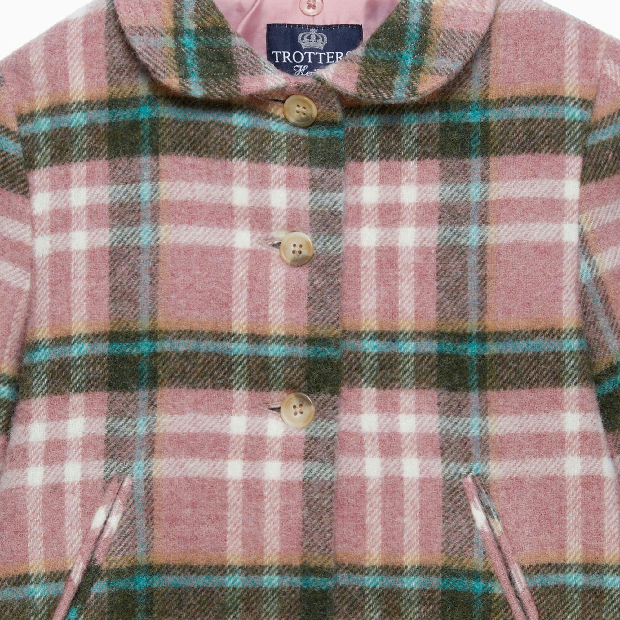 Baby Classic Coat in Burgundy