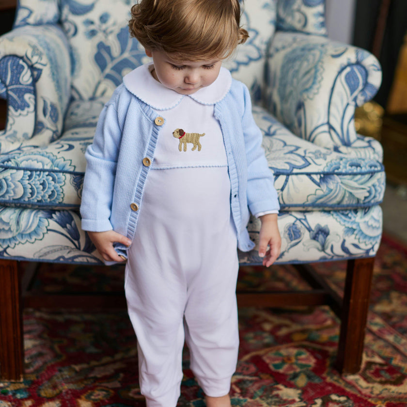 Crochet Playsuit - Boy Lab