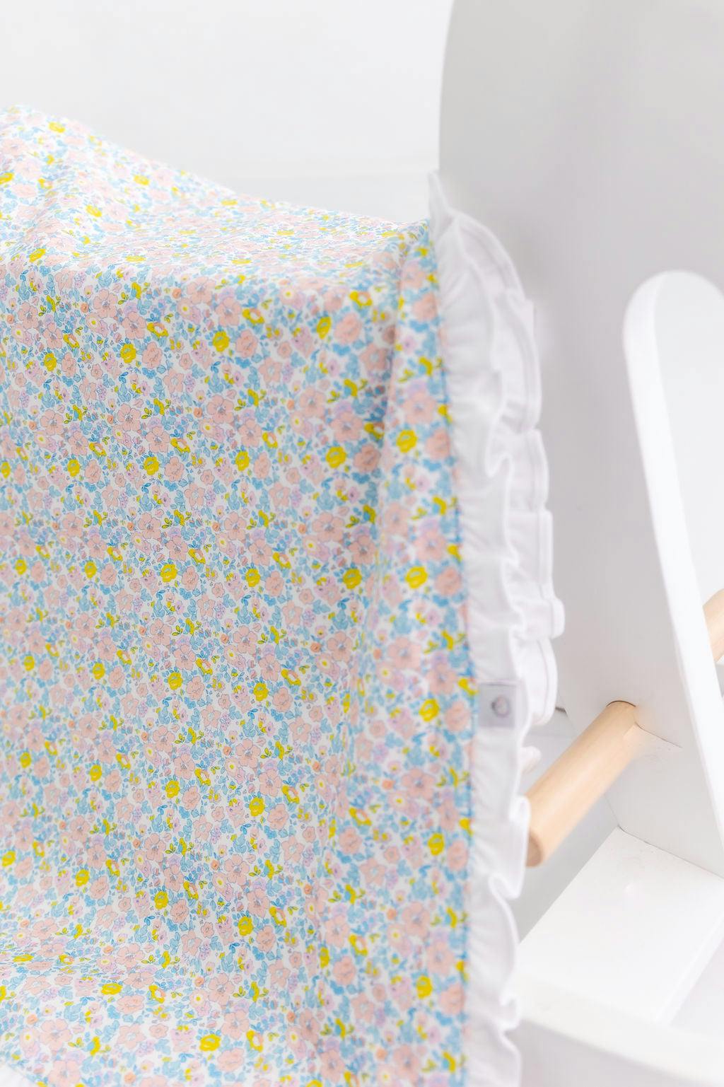 Roller Pups Girl Pima Cotton Baby Blanket