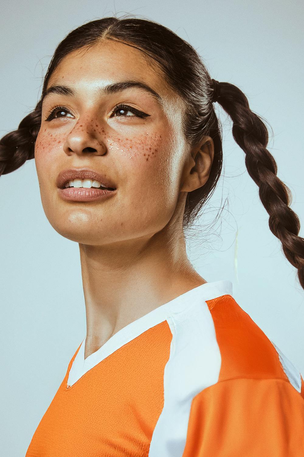 Orange Spirit Speckles Makeup Patches - Team Spirit Collection