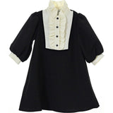 Diana dress (black/ivory)