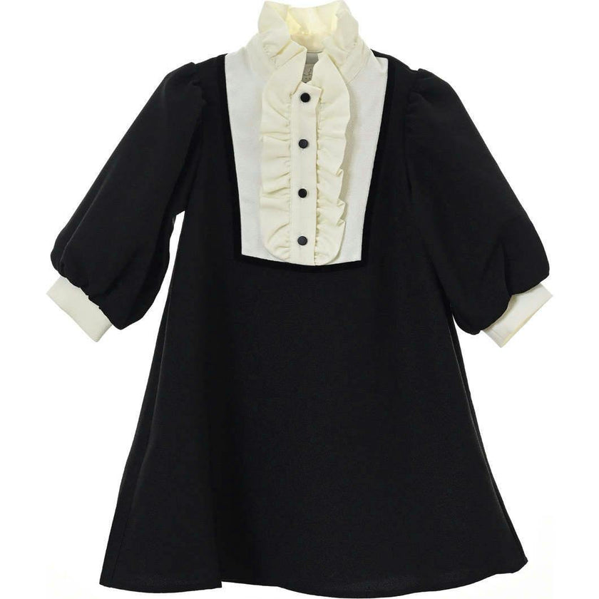 Diana dress (black/ivory)