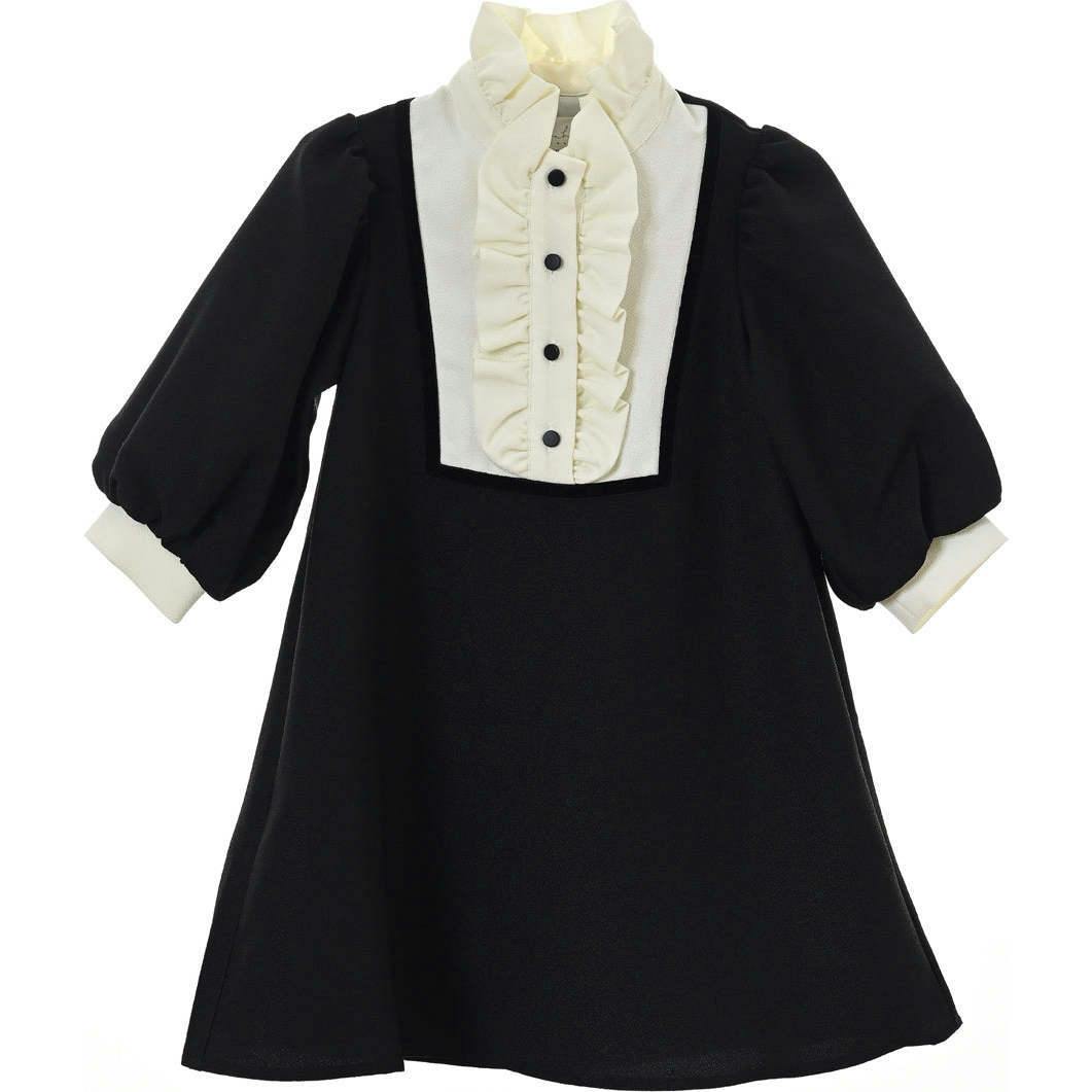 Diana dress (black/ivory)