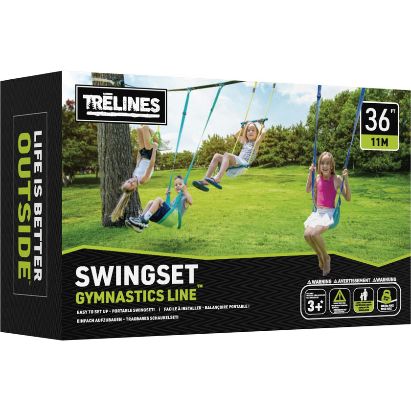 Treslines: Swingset Gymnastics Kit 36 ft - Gym Rings