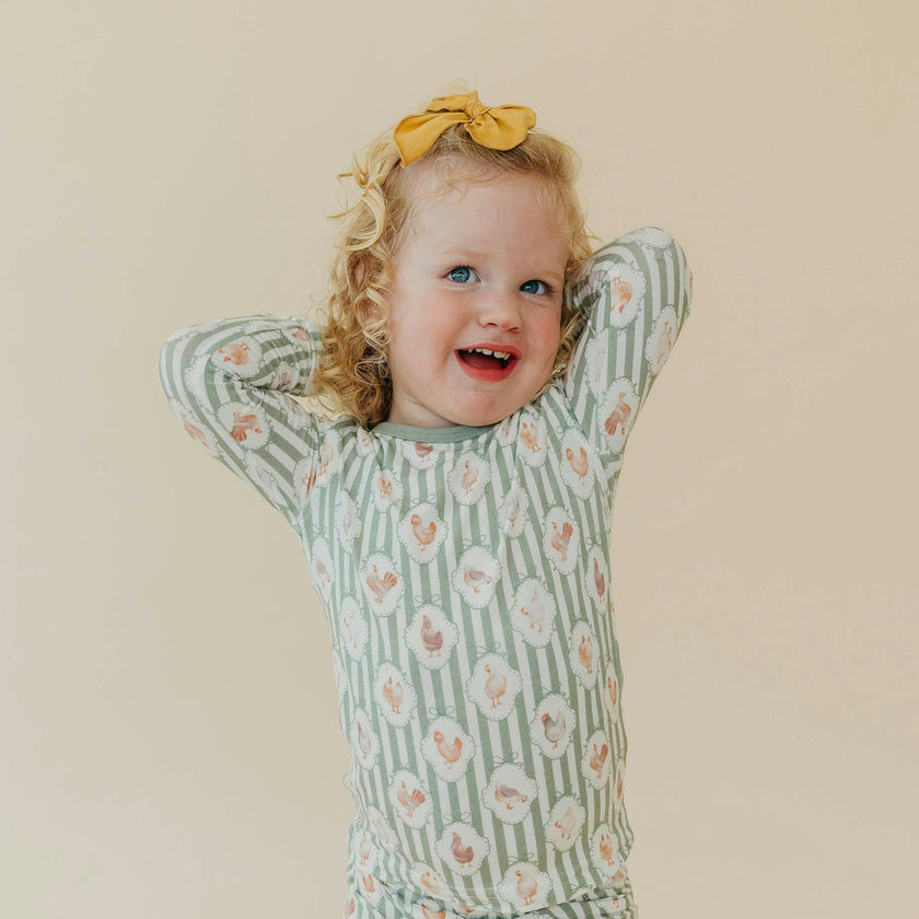 2pc Long Sleeve Pajama Set - Constance