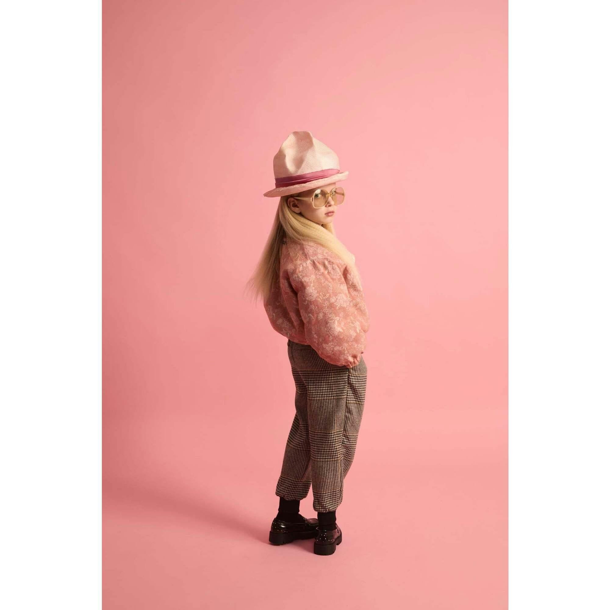 Wildflower Bomber Jacket Pink Flowers