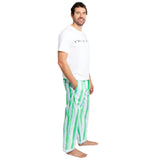 Men's Drawbertson Wild Stripes PJ Pants - Organic Cotton Poplin