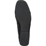 Women's Twins Textile Square Toes Ballerina Shoes