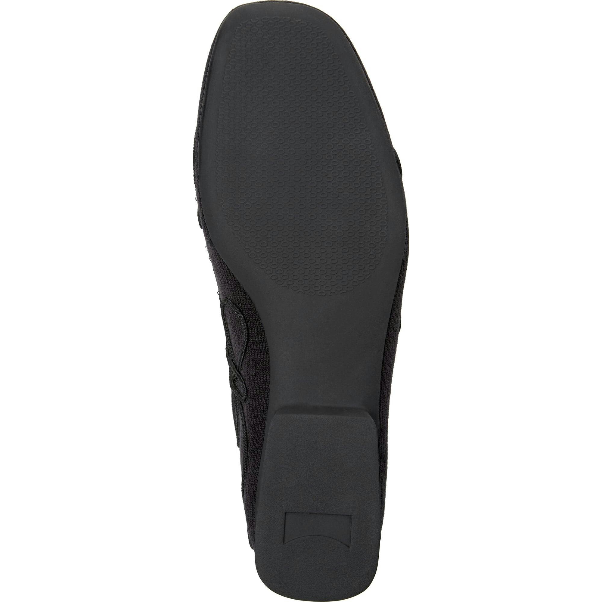 Women's Twins Textile Square Toes Ballerina Shoes