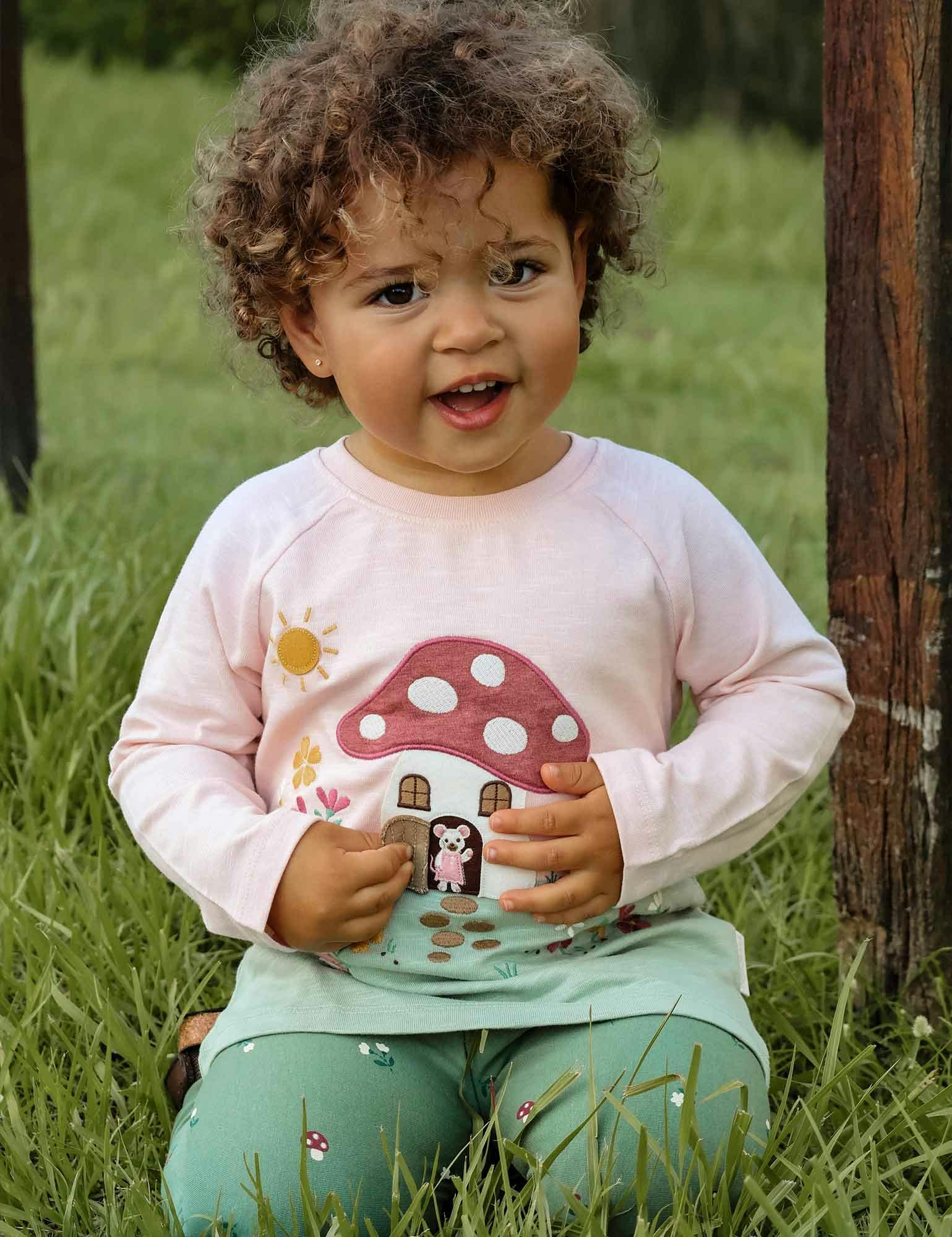 Toadstool Tee & Legging Set Sweet Pea