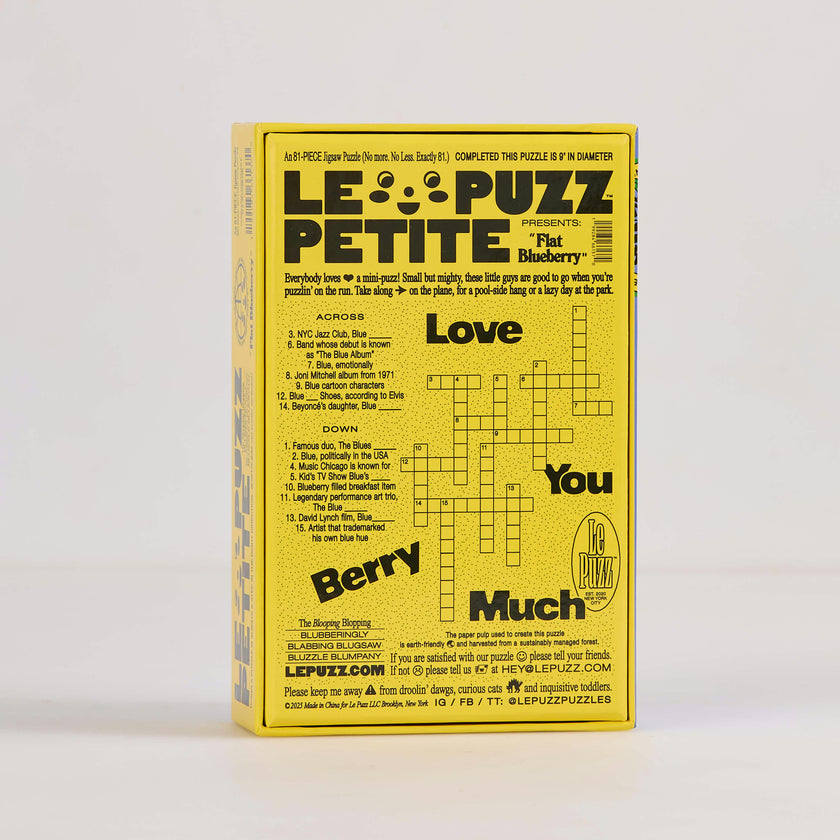 Flat Blueberry Puzzle