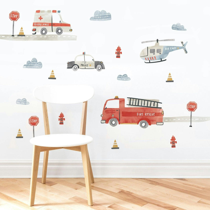 Emergency Kit • Medium • Peel-and-Stick Wall Decals