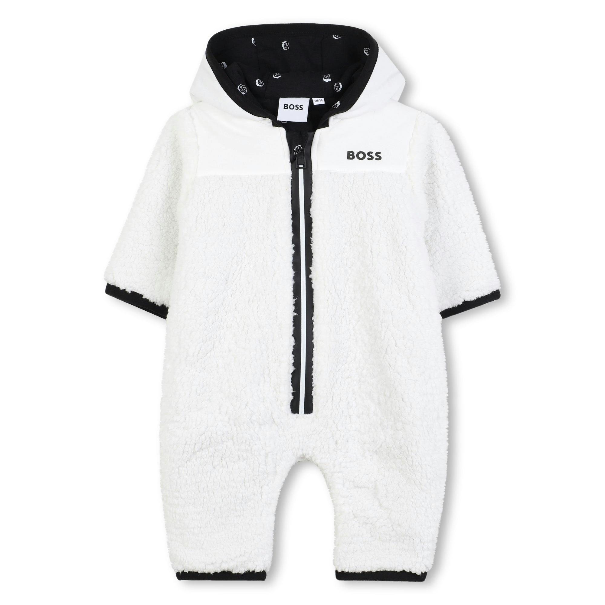 Ivory Teddy Fleece Jumpsuit